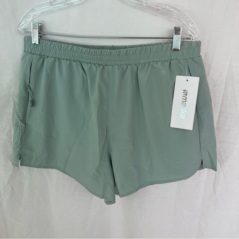 Marika Women's Athletic Shorts in Sage XL